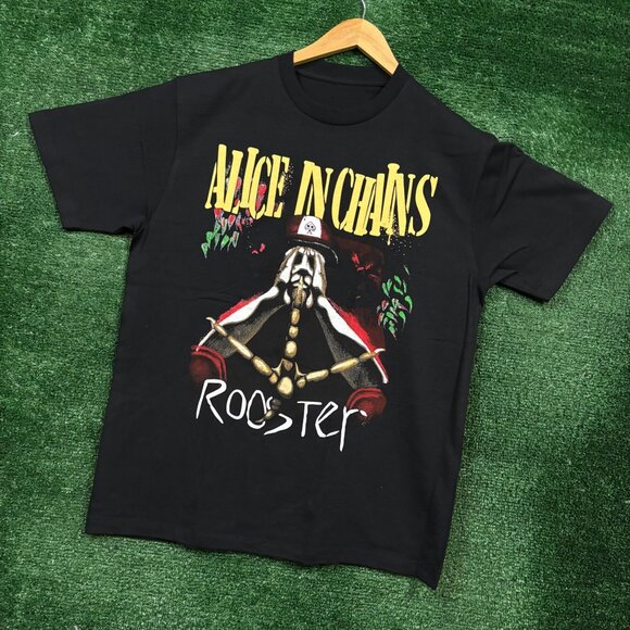 Alice In Chains Rooster Rock Band T-Shirt Size Large - Picture 3 of 4